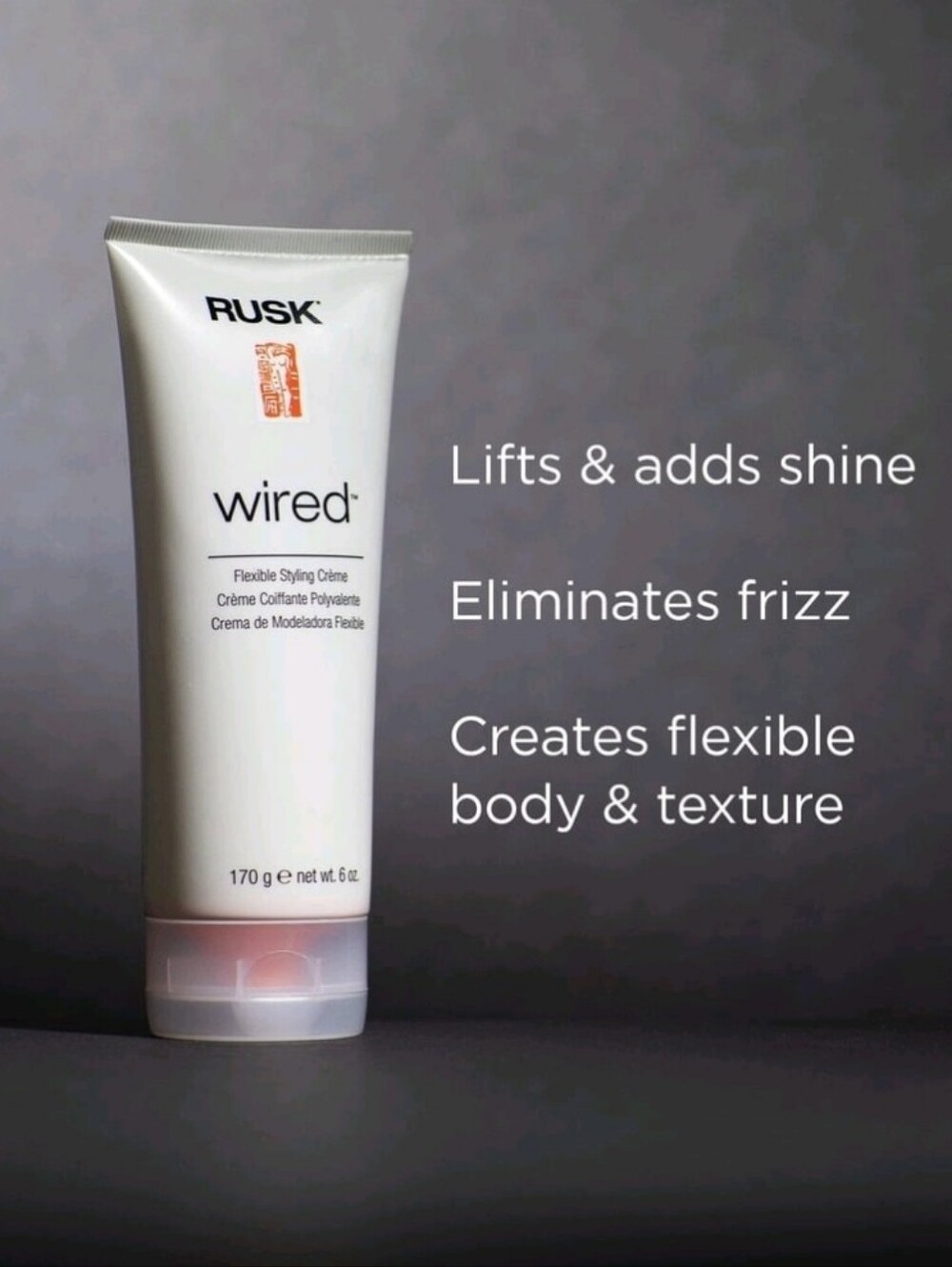24case Wired by Rusk, Unisex, Flexible Style Creme, 2oz LOT of 24- BRAND NEW